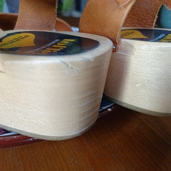 Swedish Hasbeens tan leather 36 - Picture 3 of 3